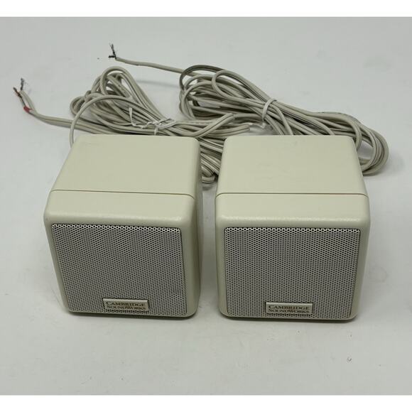 Cambridge Soundworks Speaker Pair By Henry Kloss Tested No Stand - Picture 1 of 5